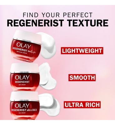 Olay Regenerist Day Face Cream Ultra Rich Moisturiser with Niacinamide, Peptides & Shea Butter 50ml (7)