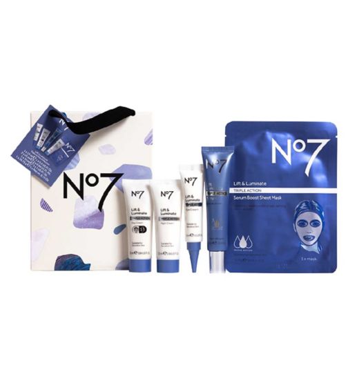 No7 Lift & Luminate TRIPLE ACTION Collection