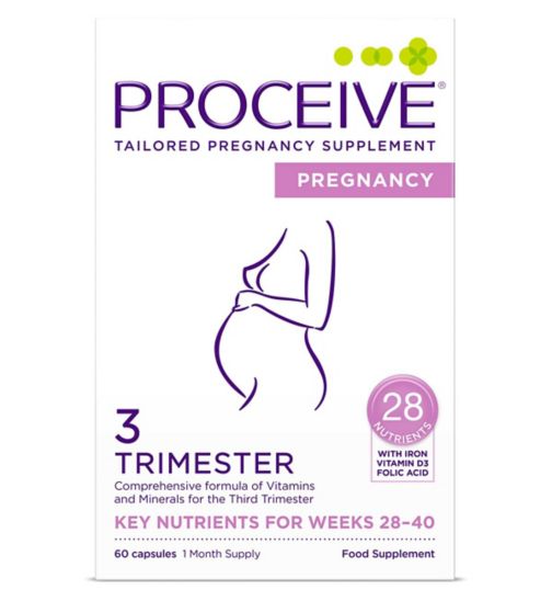 Proceive Pregnancy Supplement Trimester 3 Capsules 60s