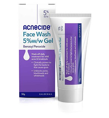 Acnecide Face Wash 5% w/w Gel 50g