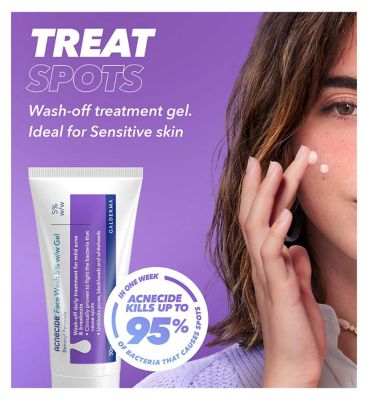 Acnecide Face Wash 5% w/w Gel 50g (2)