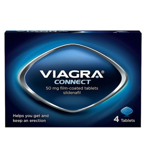 Viagra Connect 50mg film-coated tablets 4s