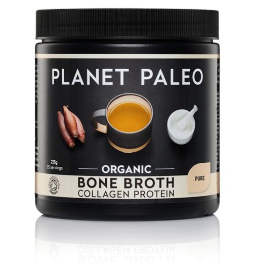 Planet Paleo Organic Bone Broth Collgen Protein 225g