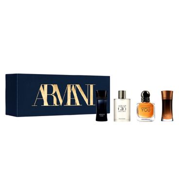 armani men's fragrance collection