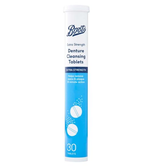 Boots Everyday Extra Strength Denture Clean 30 Tablets