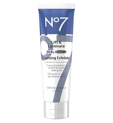 No7 Lift & Luminate Dual Action Cleansing Exfoliator 100ml