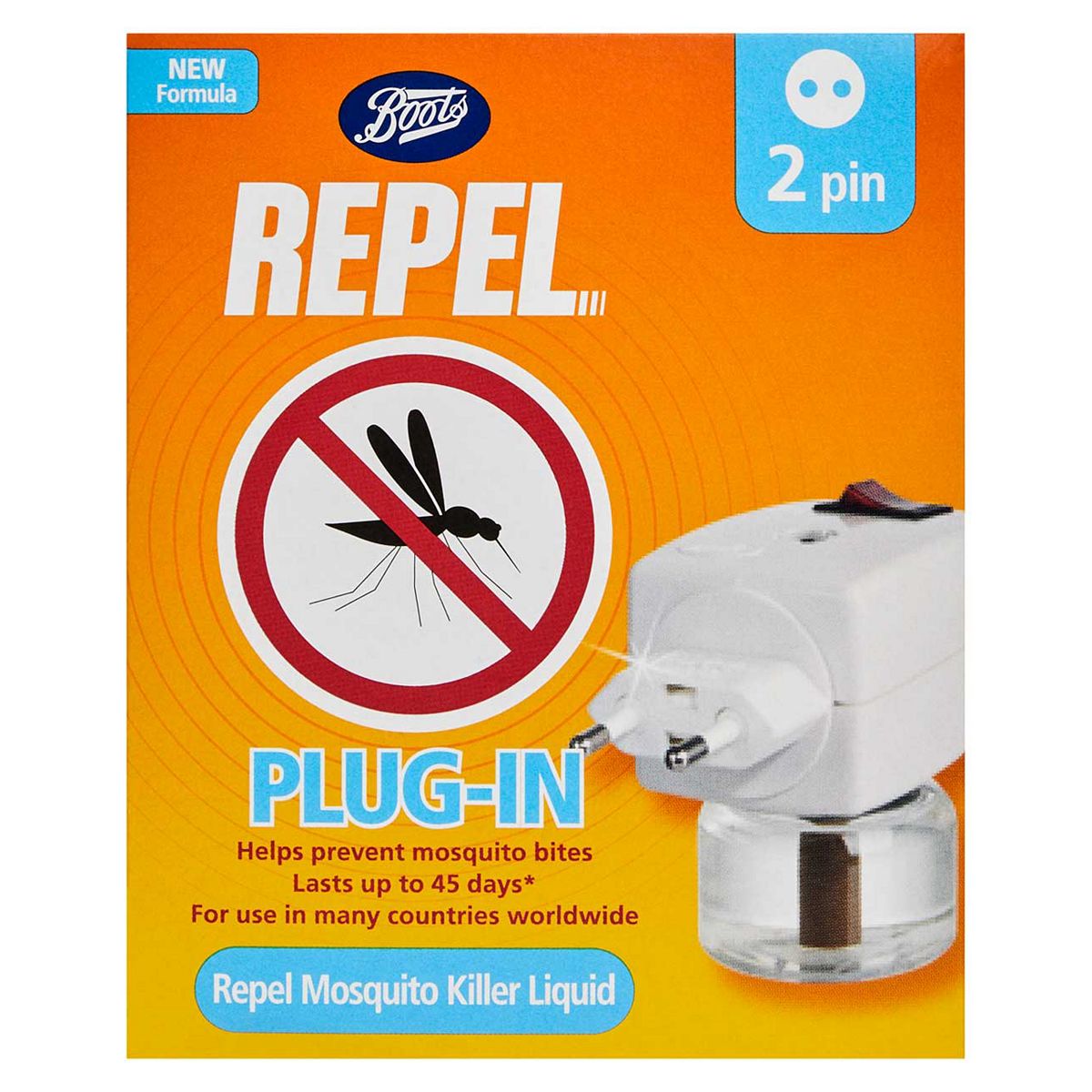   Repel Plug In Indoor Mosquito Killer 2 Pin