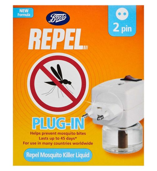 Boots Repel Plug In Indoor Mosquito Killer 2 Pin