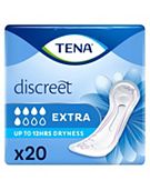 X4 Tena Lady Silhouette Inco Pads Black - 18/New