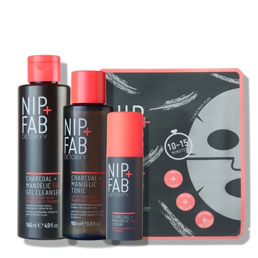 NIP+FAB Charcoal + Mandelic acid Fix Extreme detox regime