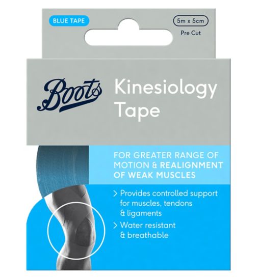 Boots Kinesiology Tape 5cm x 5m - Blue