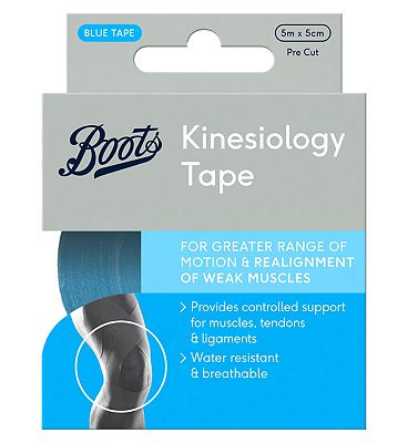 Boots Kinesiology Tape 5cm x 5m - Blue