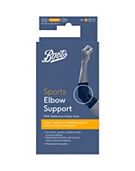 Boots Sports Elbow Support with Reflective Safety Strip - Small