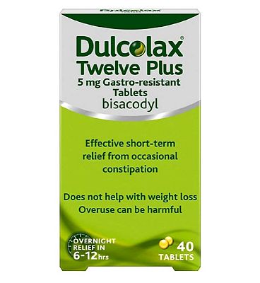 Dulcolax Twelve Plus 5mg Gastro-resistant Tablets - 40 Tablets