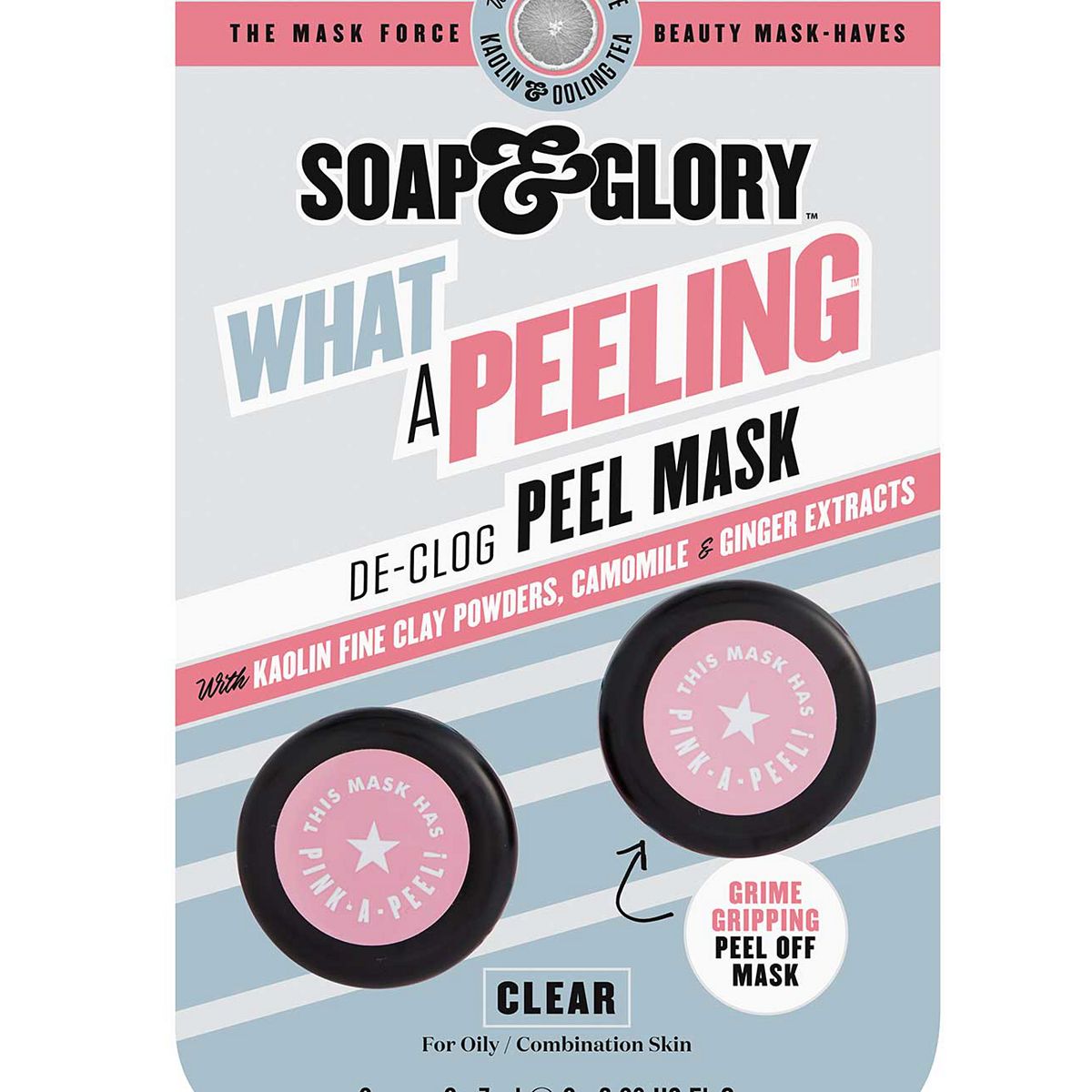 Soap & Glory What A Peeling De-Clog Mask Duo 7ml