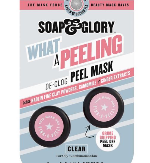 Soap & Glory What a Peeling! De-Clog Mask Duo 7ml