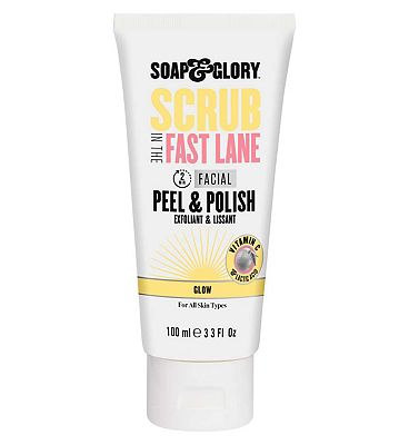 Soap & Glory Scrub In The Fast Lane Facial Peel & Polish Scrub 100ml