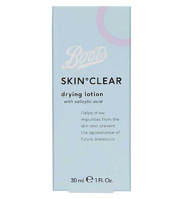 Boots Skin Clear Drying Lotion with salicylic acid 30ml