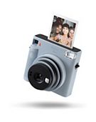 Fujifilm Instax Square SQ1 Instant Camera (Chalk White) Film Bundle 