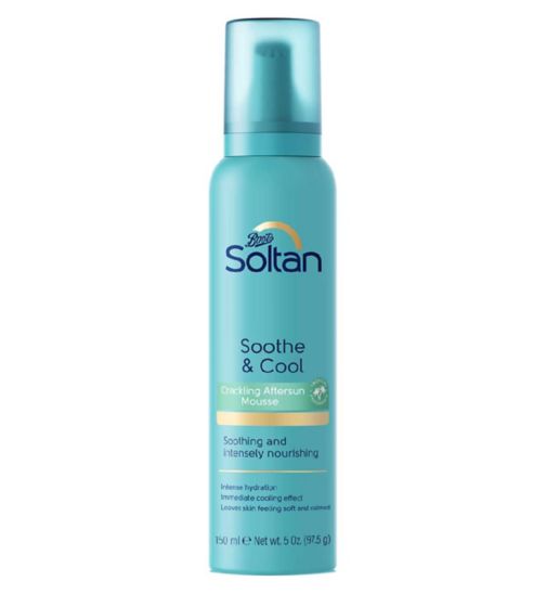 Soltan Soothe & Cool Crackling Aftersun Mousse 150ml