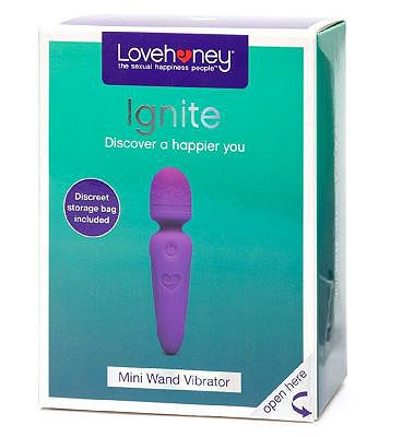 Lovehoney Ignite 20 Function Rechargeable Mini Wand Vibrator