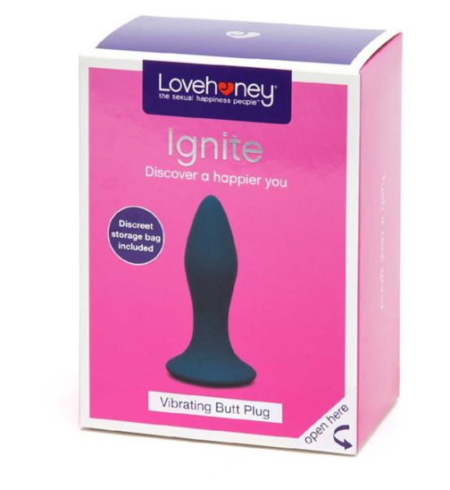 Lovehoney Ignite 20 Function Rechargeable Vibrating Butt Plug