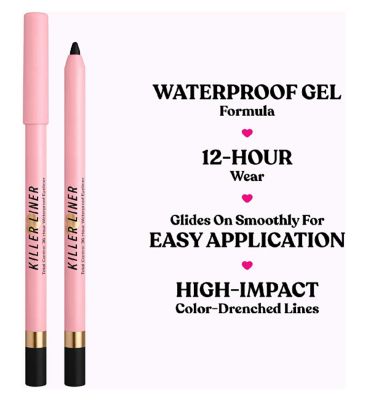 Too Faced Killer Liner 36 Hour Waterproof Gel Eyeliner Pencil (7)