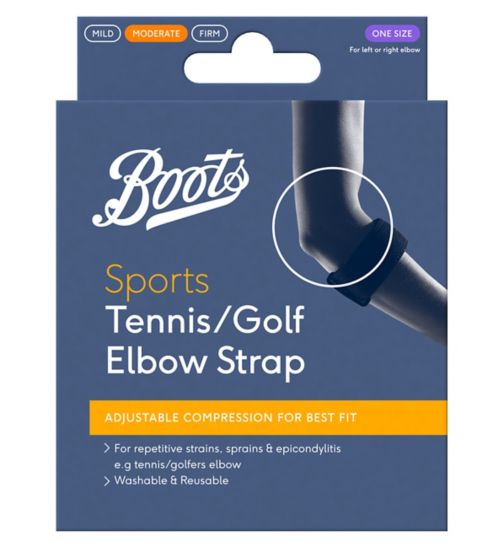 Boots Sports Tennis/Golf Elbow Strap - One Size