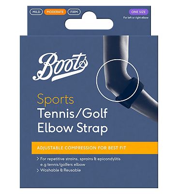 Boots Sports Tennis Golf Elbow Strap One Size