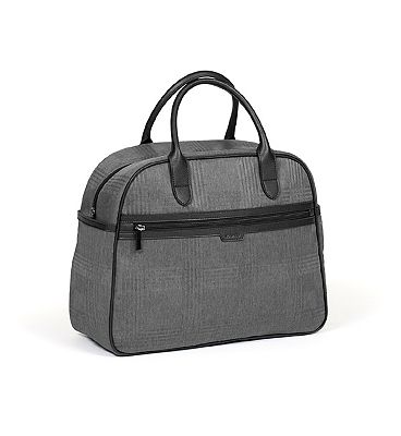 ICandy Peach Changing Bag - Dark Grey Check