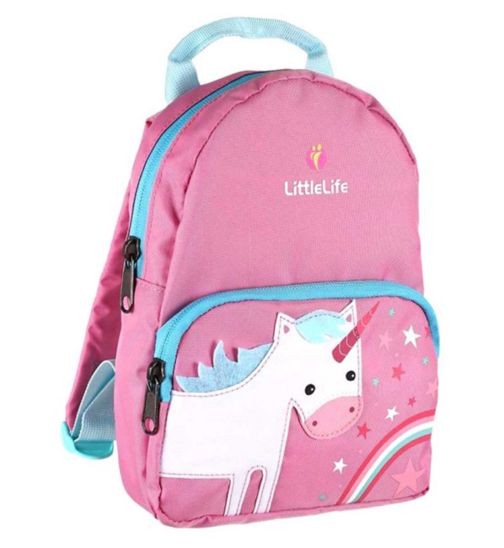 LittleLife Unicorn Toddler Backpack with Rein