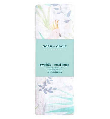 Aden + Anais Essentials Cotton Muslin Swaddle Blanket Tropicalia