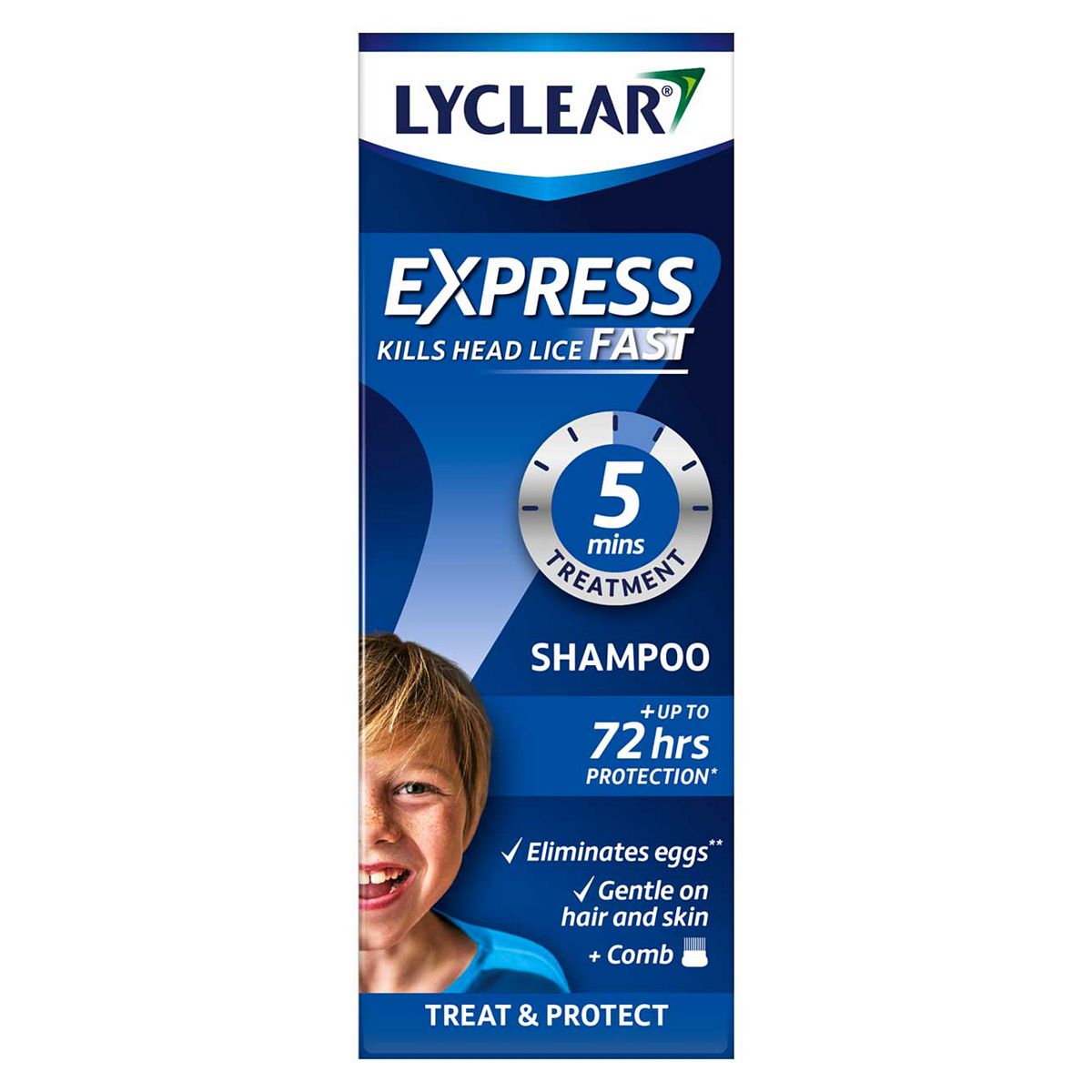 Lyclear Express Treat & Protect Head Lice Shampoo200 ml, 200ml