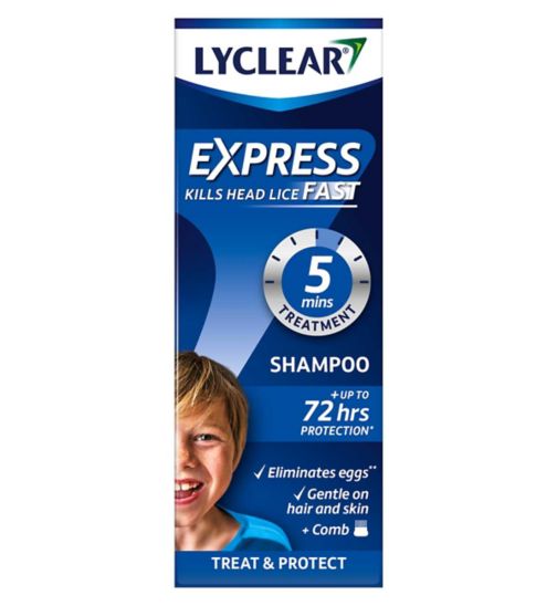 Lyclear Express Treat & Protect Head Lice Shampoo 200ml