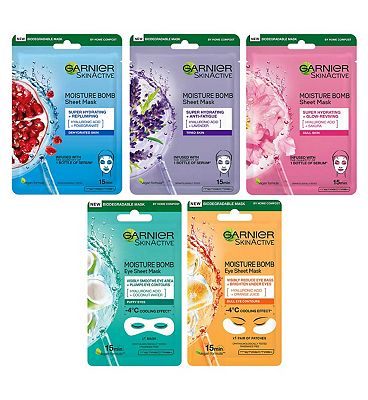 Garnier Sheet mask Discovery Collection
