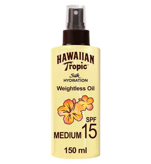 Hawaiian Tropic Silk Hydration Dry Oil Mist SPF 15 150ML