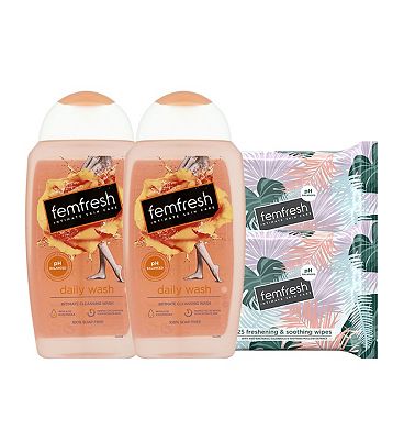 Click to view product details and reviews for Femfresh Multipack Wipes And Wash.
