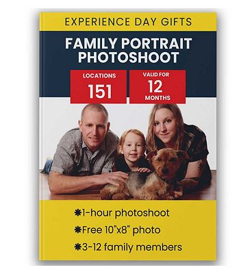 Activity Superstore Family Portrait Gift Experience
