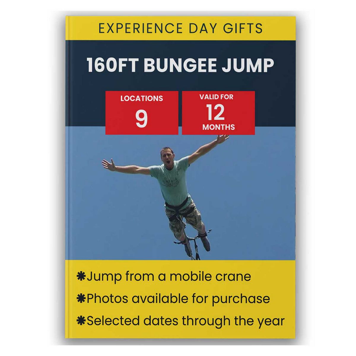 Activity Superstore 160Ft Bungee Jump Gift Experience