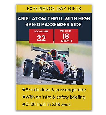 Activity Superstore Ariel Atom Thrill with High Speed Passenger Ride Gift Experience