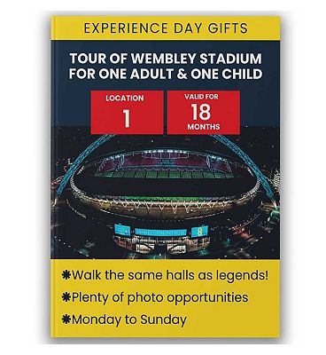 Activity Superstore Tour of Wembley Stadium for One Adult & One Child