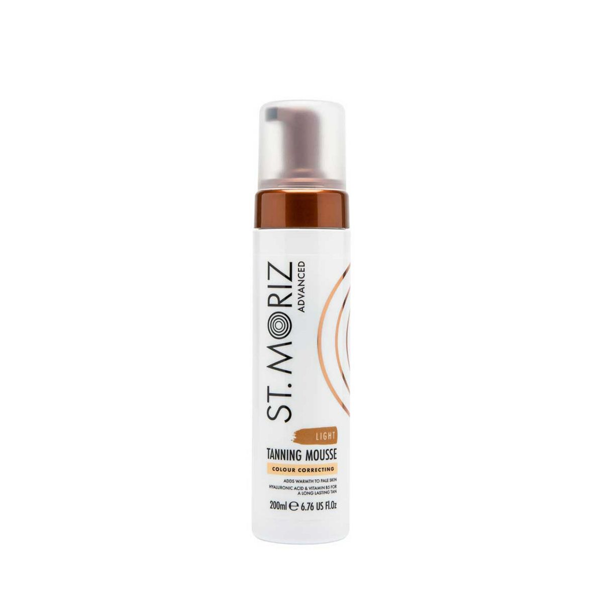 St Moriz Advanced Colour Correcting Tanning Mousse Light200 ml, 200ml
