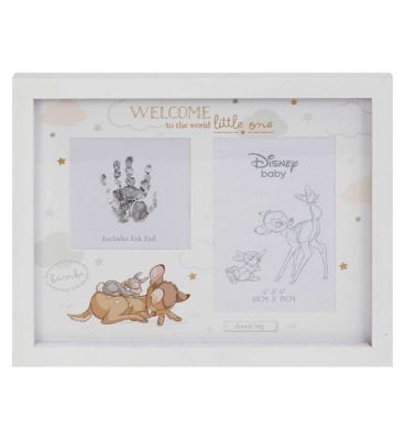 Disney Magical Beginnings Photo & Hand Print Frame Bambi 4' x 6' 10 x 15cm