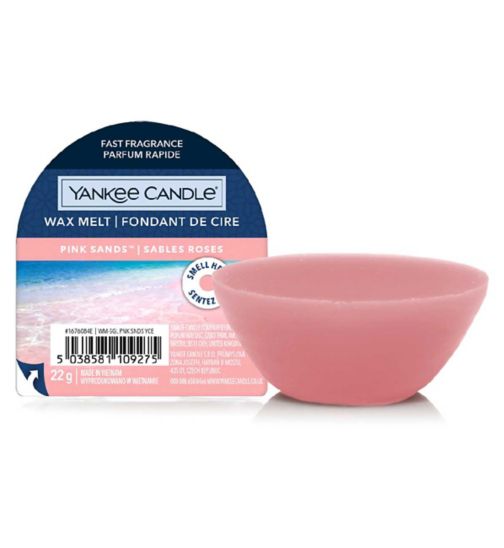 Yankee Candle Wax Melt Pink Sands