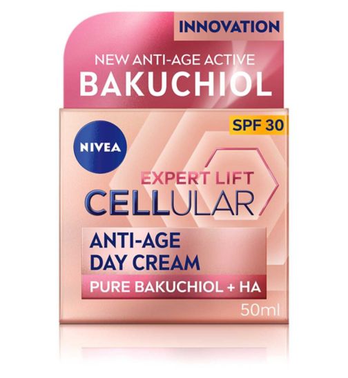 NIVEA Cellular Expert Lift Pure Bakuchiol + HA Anti-Age Day Cream SPF30 50ml