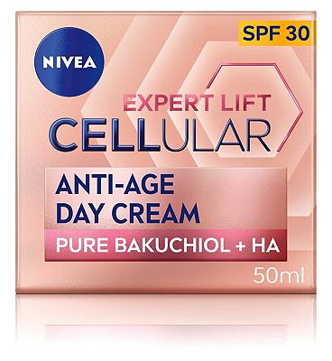 NIVEA Cellular Expert Lift Pure Bakuchiol + HA Anti-Age Day Cream SPF30 50ml