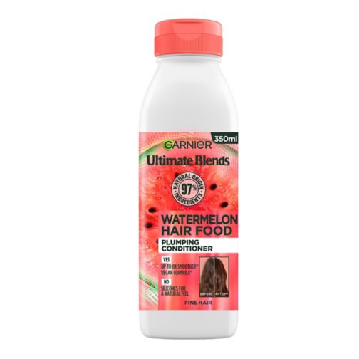 Garnier Ultimate Blends Hair Food Plumping 
Watermelon Conditioner for Fine Hair 350ml