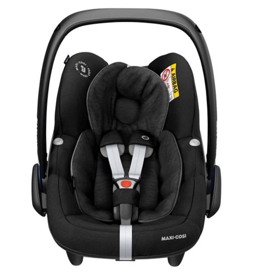 Maxi-Cosi Pebble Pro i-Size Group 0+ Baby Car Seat - Essential Black