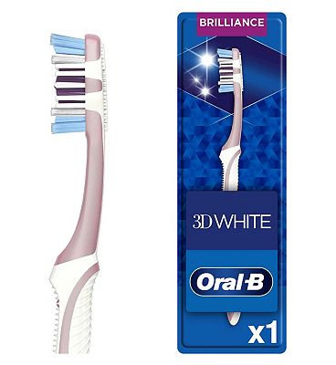 Oral-B 3D White Brilliance Medium Manual Toothbrush