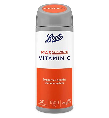 Boots Max Strength Vitamin C, 60 Tablets